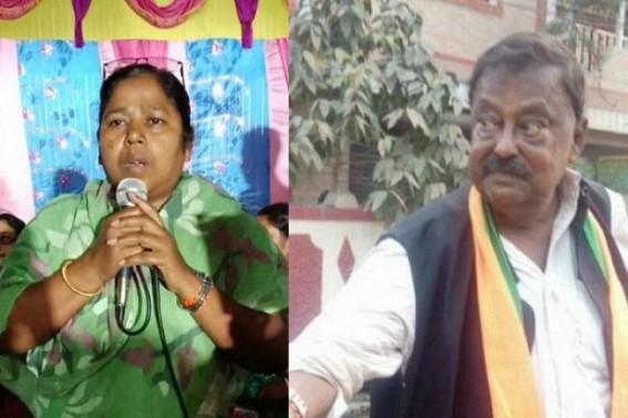 BJPâ€™s top layers silent on MLA Surajit Datta & Pratima Bhowmik's tussle 